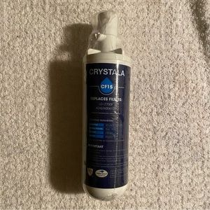 Crystala CF15 Water Filter Replaces LG LT700P ADQ36006101 for CF15-S System